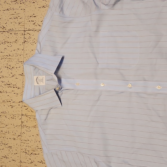 Brooks Brothers 346 Button Down Long Sleeve Slim Fit Casual Dress Shirt - Picture 5 of 14